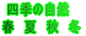  �l�G�̎��R �t�@�ā@�H�@�~ 
